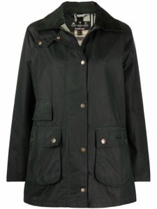 Barbour manteau à fini ciré - Vert