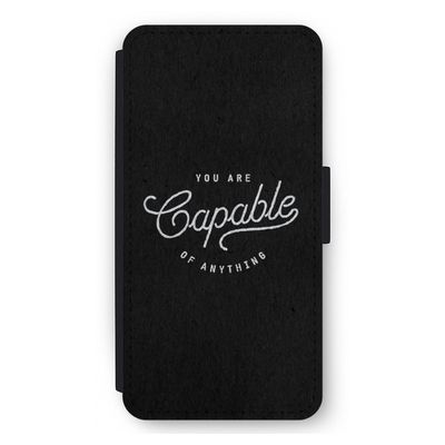 Capable: iPhone 12 Pro Max Flip Hoesje