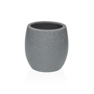 Tandenborstelhouder Versa Luvo Grijs Hars 7,5 x 11,1 x 7,5 cm