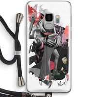 Dissimulation du réel: Samsung Galaxy S9 Transparant Hoesje met koord