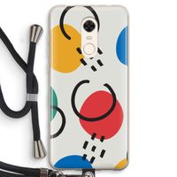 Illustratieve pop 3: Xiaomi Redmi 5 Transparant Hoesje met koord