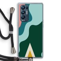 Noor B: Oppo Find X3 Neo Transparant Hoesje met koord