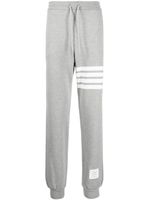 Thom Browne pantalon de jogging à détails 4 bandes signature - Gris - thumbnail