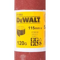 DeWALT DT3582 P120 Schuurpapier rol 5m x 115mm