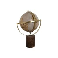 Wereldbol Home ESPRIT Gouden Natuurlijk Licht Roze Vintage 28 x 20 x 39 cm