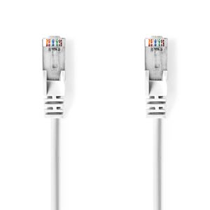 Nedis CAT5e-Kabel | SF/UTP | RJ45 Male naar RJ45 Male | 0.5 m | Wit | 1 stuks - CCGP85121WT05 CCGP85121WT05