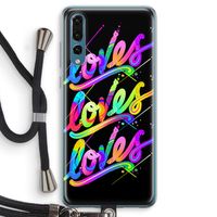 Loves: Huawei P20 Pro Transparant Hoesje met koord