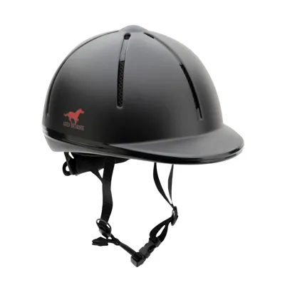 Red Horse Rider Cap zwart maat:xs-s