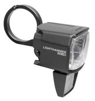 Trelock koplamp lighthammer ls 930-hb e-b 12v dc 130 lux