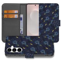 Samsung Galaxy S25 FE Hoesje Voetbal Design PU Leer Met 3 Pasjes