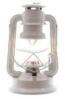 Lumineo Stormlantaarn - LED licht - wit - 34 cm - Campinglamp/campinglicht - Lantaarns