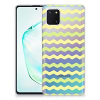 Samsung Galaxy Note 10 Lite | TPU bumper | Waves Yellow