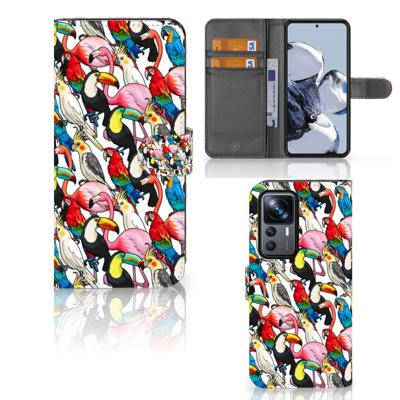 Xiaomi 12T | 12T Pro | Telefoonhoesje | Met pasjeshouder | Birds