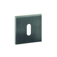 Sleutelrozetten verdekt 53x53x6mm rvs