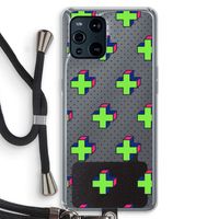8-bit N°10: Oppo Find X3 Pro Transparant Hoesje met koord