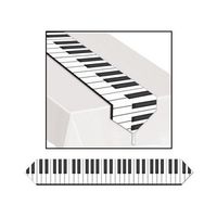 Tafelloper piano 180 x 28 - thumbnail