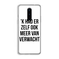 Meer verwacht: OnePlus 8 Transparant Hoesje