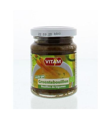 Groentebouillon zonder gist bio