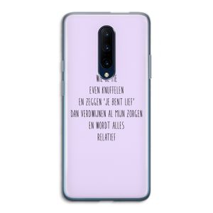 Relatief: OnePlus 7 Pro Transparant Hoesje