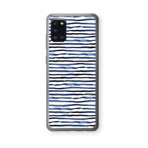 Verrassende lijnen: Samsung Galaxy A31 Transparant Hoesje