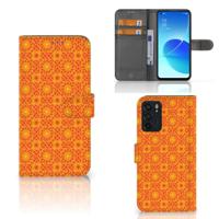 OPPO Reno6 5G | Telefoon Hoesje | Batik Oranje