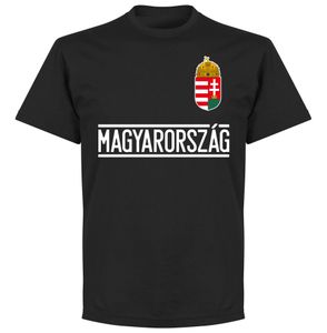 Hongarije Keeper Team T-Shirt - Zwart - 5XL
