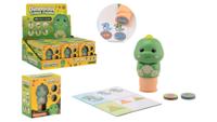 Dinosaurus sticker stamper 100 stickers
