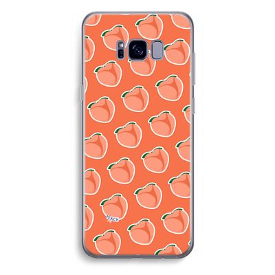 Just peachy: Samsung Galaxy S8 Plus Transparant Hoesje