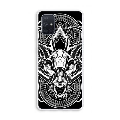 Oh Deer: Galaxy A71 Transparant Hoesje