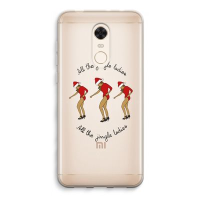 Jingle Ladies: Xiaomi Redmi 5 Transparant Hoesje