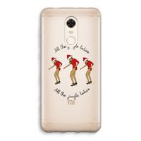 Jingle Ladies: Xiaomi Redmi 5 Transparant Hoesje