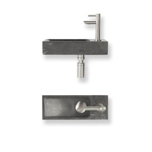 Fonteinset Baseline natuursteen 38x14x8 cm