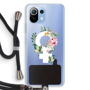 Venus: Xiaomi Mi 11 Lite Transparant Hoesje met koord
