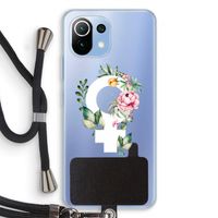 Venus: Xiaomi Mi 11 Lite Transparant Hoesje met koord