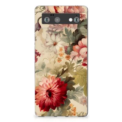 TPU Case voor Google Pixel 6 Bloemen TPU Case voor Google Pixel 6 Bloemen