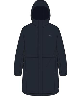Jack wolfskin Terraview 2L Regenjas Dames Dark Navy M