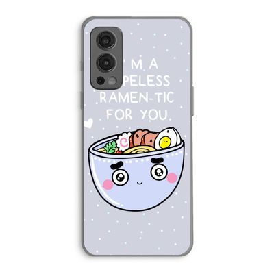 I'm A Hopeless Ramen-Tic For You: OnePlus Nord 2 5G Transparant Hoesje