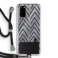 Marrakech Arrows: Samsung Galaxy S20 Transparant Hoesje met koord