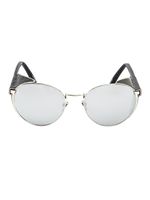 Linda Farrow lunettes de soleil rondes - Noir