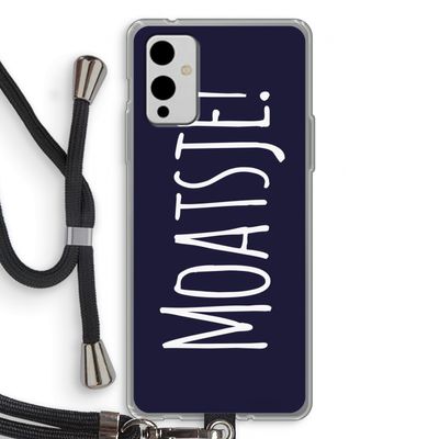 Moatsje!: OnePlus 9 Transparant Hoesje met koord