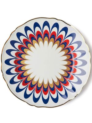 Bitossi Home lot de 4 assiettes Flora - Blanc