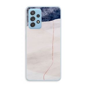 Stone White: Samsung Galaxy A73 Transparant Hoesje
