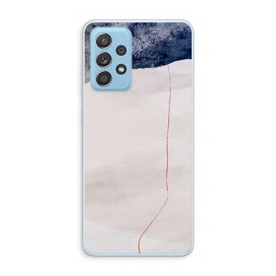 Stone White: Samsung Galaxy A73 Transparant Hoesje