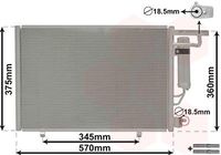 Condensor, airconditioning 18015704 Condensor, airconditioning 18015704