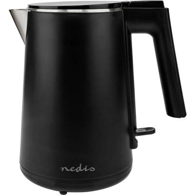 Nedis KAWK360EBK Waterkoker Aantal/Volume: 1 l Zwart