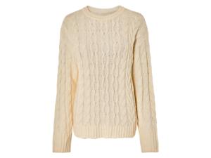 esmara Gebreide dames trui (Beige, XS (32/34))