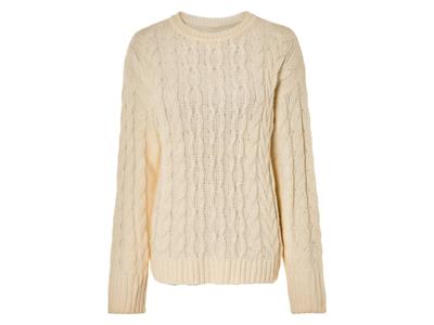esmara Gebreide dames trui (S (36/38), Beige)