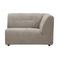 HKliving Vint bank right 1,5-seat Sneak Beige
