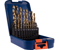 Rotec Spiraalborenset | 116 | DIN 338 | TOP-X | 19-dlg | ø1-10 ABS - 900.0064