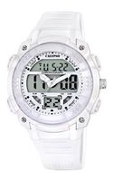 Horlogeband Calypso K5601-01 Rubber Wit - thumbnail